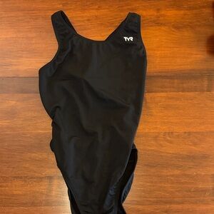 TYR Black One-piece Swimsuit NWT
